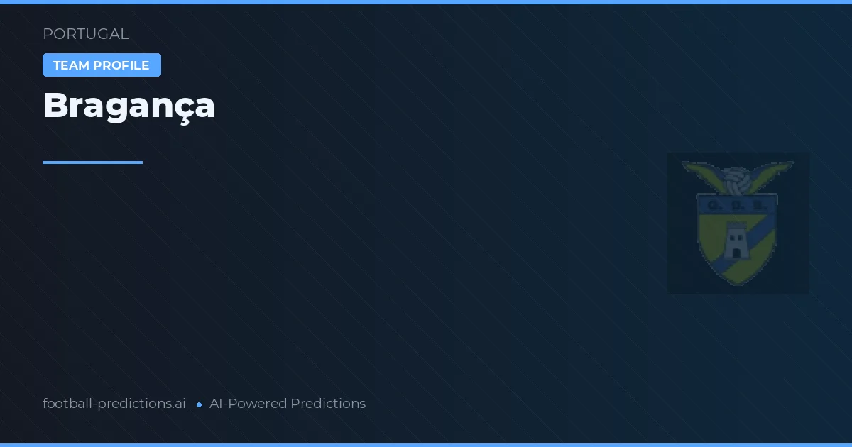 Bragança Prognoser & Statistik