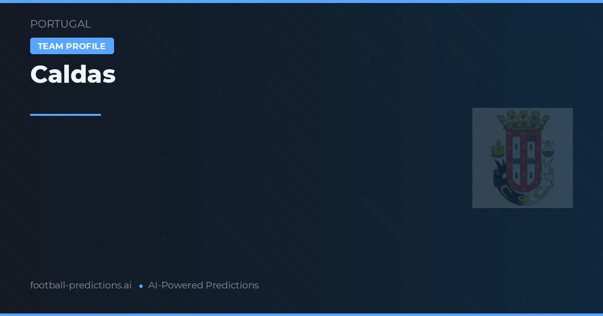 Caldas Prognoser & Statistik