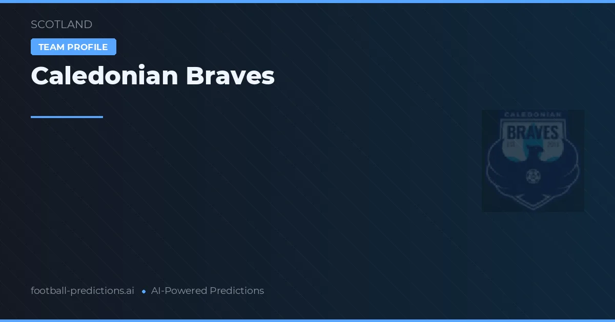 Caledonian Braves Prognoser & Statistik