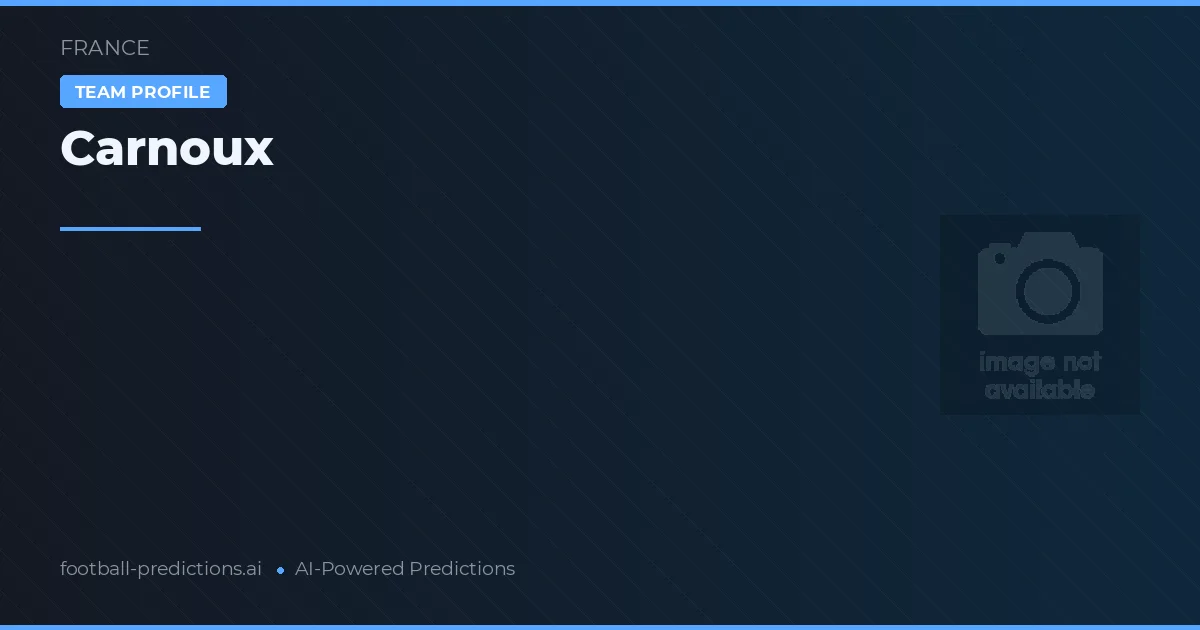 Carnoux Prognoser & Statistik