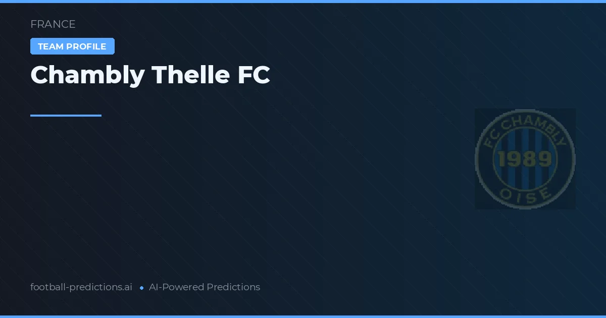 Chambly Telle FC Prognoser & Statistik