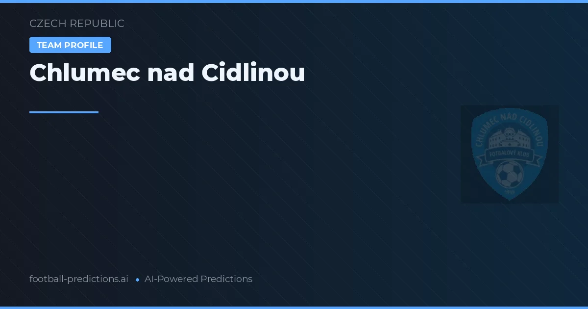 Chlumec nad Cidlinou Prognoser & Statistik