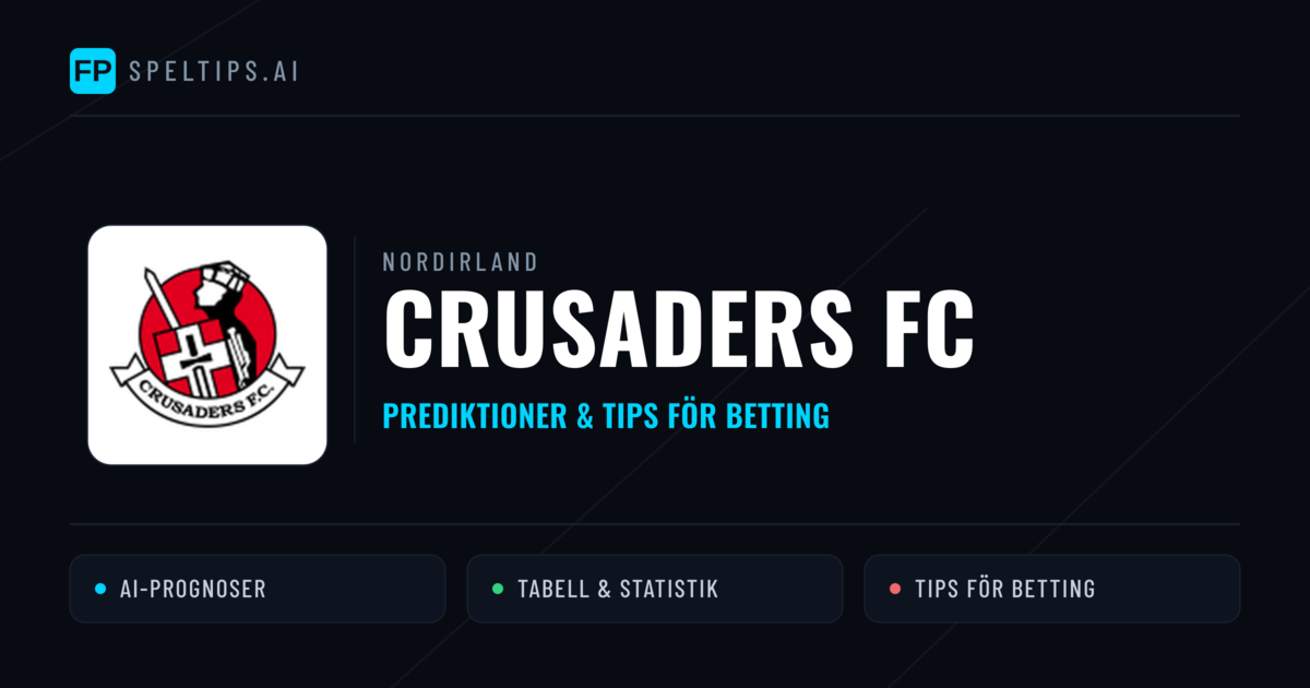 Crusaders FC Prognoser & Statistik