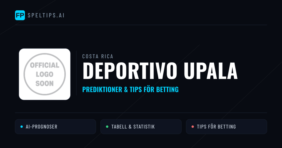 Deportivo Upala Prognoser & Statistik