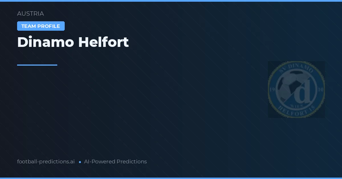 Dinamo Helfort Prognoser & Statistik