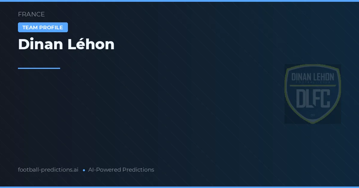 Dinan Léhon Prognoser & Statistik