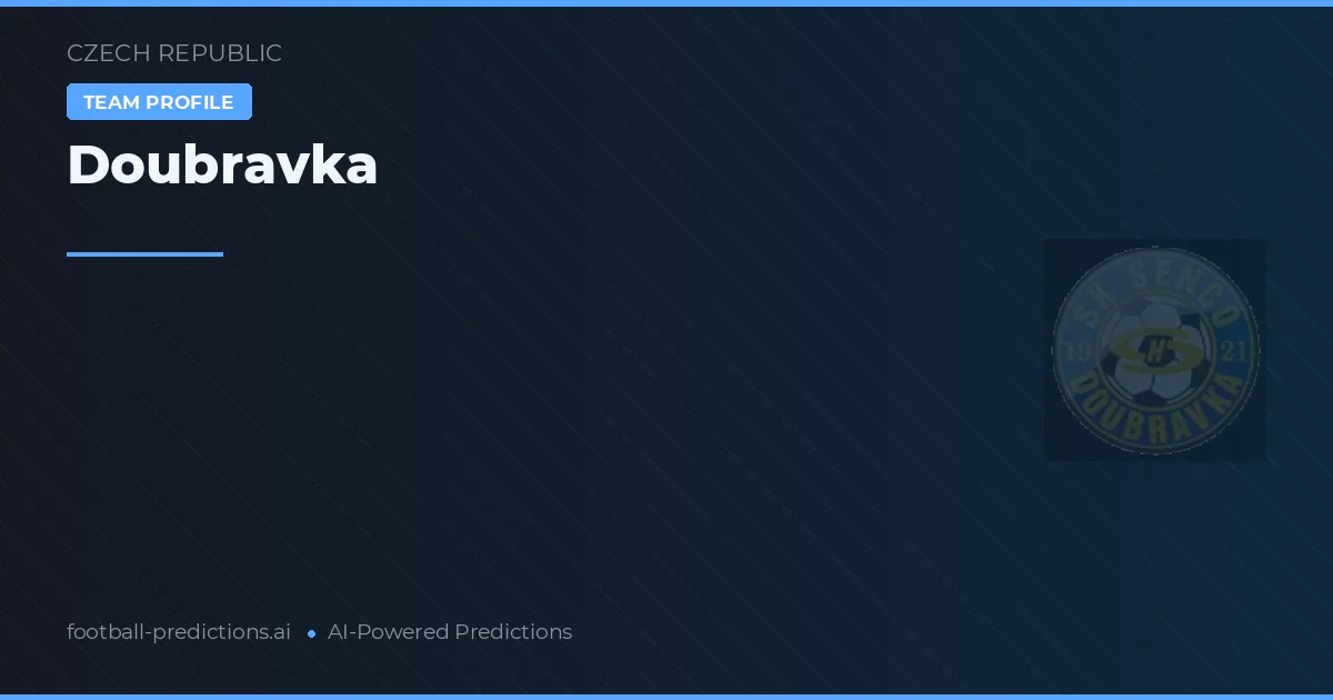 Doubravka Prognoser & Statistik