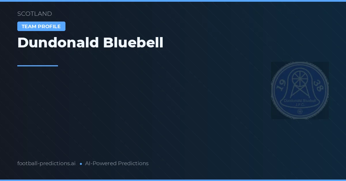 Dundonald Bluebell Prognoser & Statistik