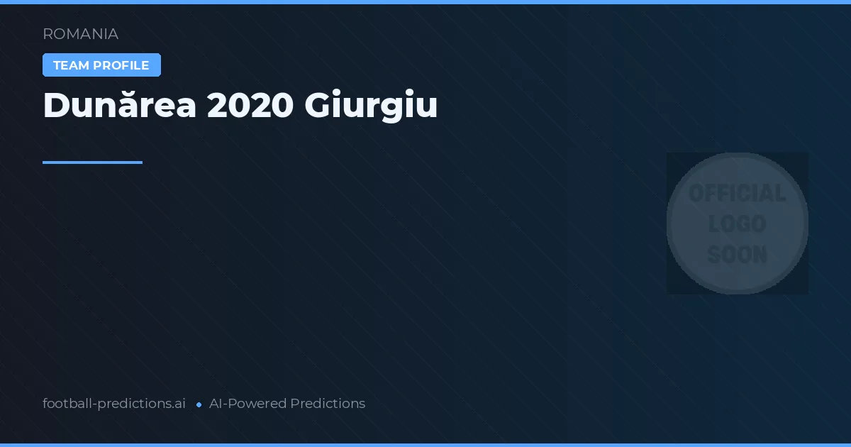 Dunărea 2020 Giurgiu Prognoser & Statistik