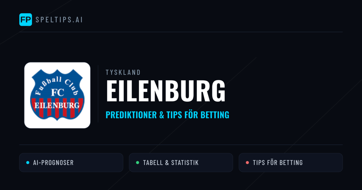 Eilenburg Prognoser & Statistik