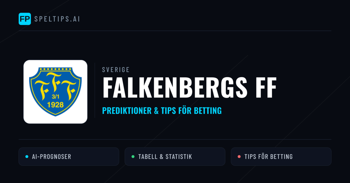 Falkenbergs FF Prognoser & Statistik