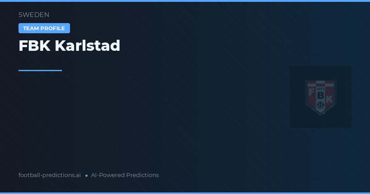 FBK Karlstad Prognoser & Statistik
