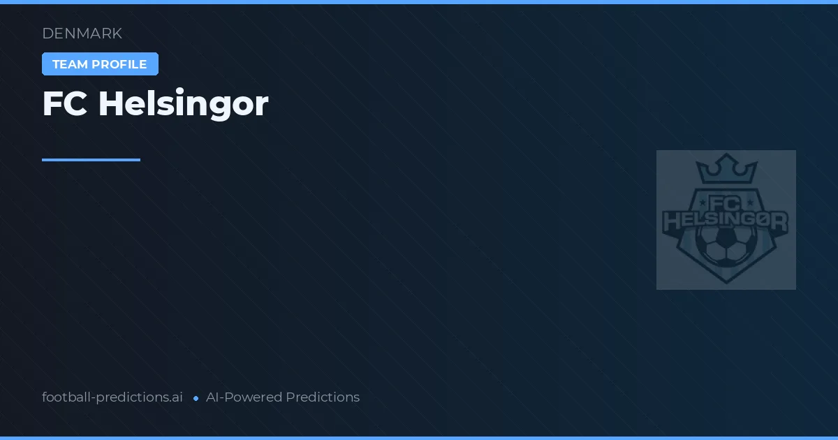 FC Helsingør Prognoser & Statistik
