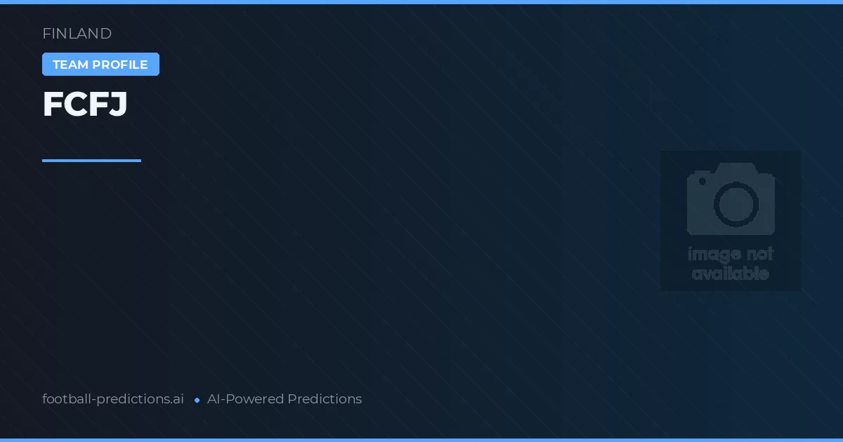 FCFJ Prognoser & Statistik