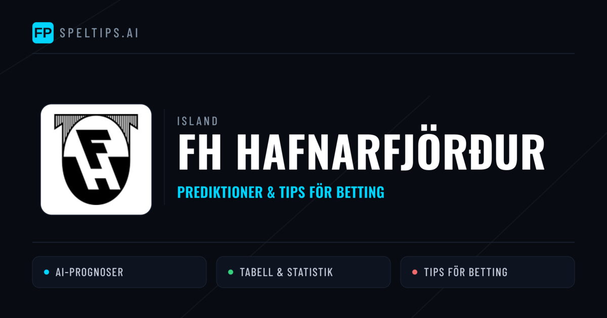 FH Hafnarfjörður Prognoser & Statistik