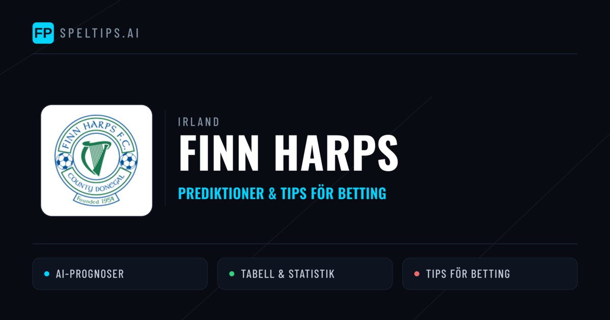 Finn Harps Prognoser & Statistik