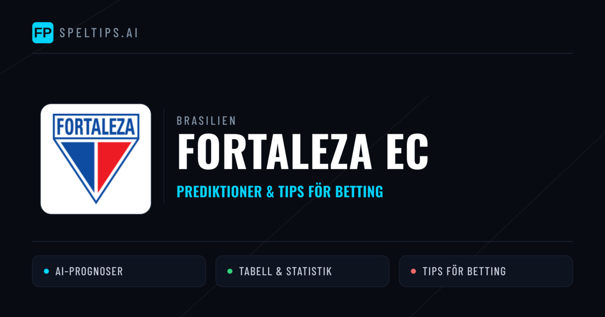 Fortaleza EC Prognoser & Statistik