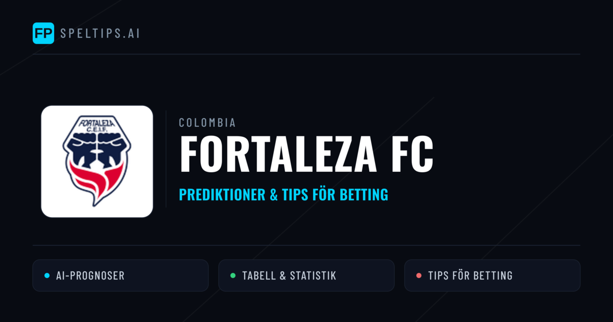 Fortaleza FC Prognoser & Statistik