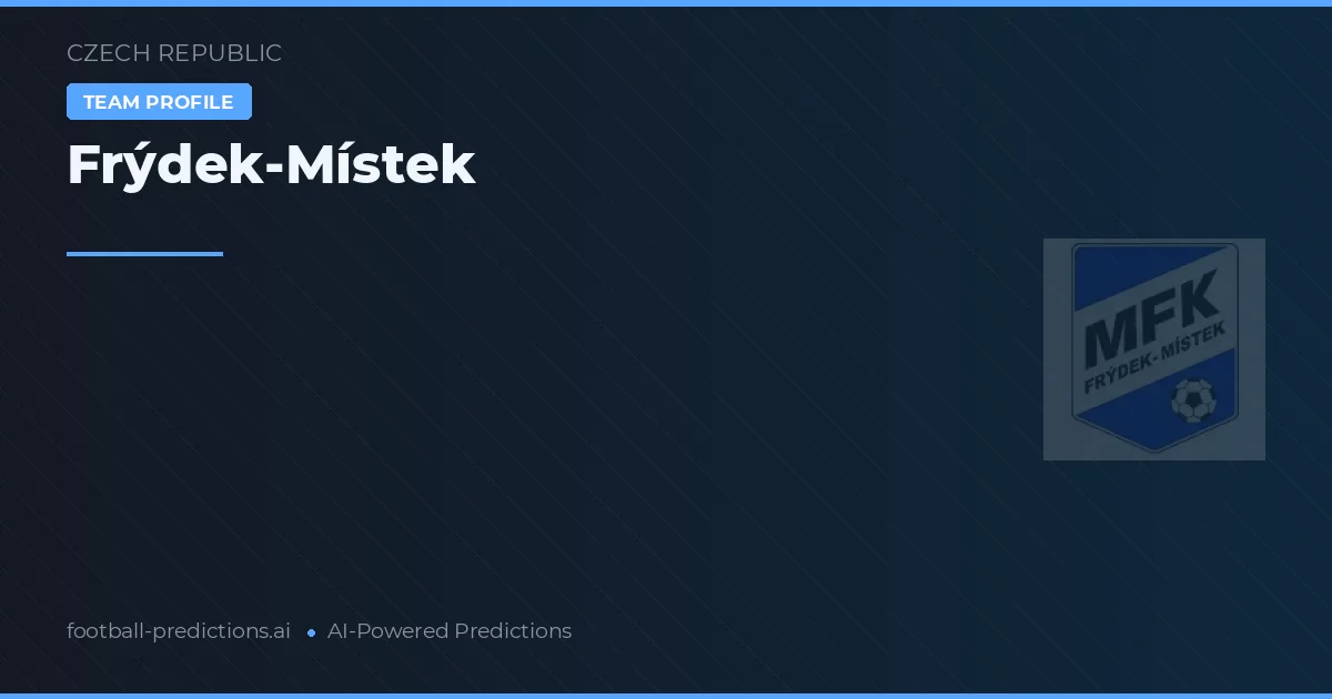Frýdek-Místek Prognoser & Statistik