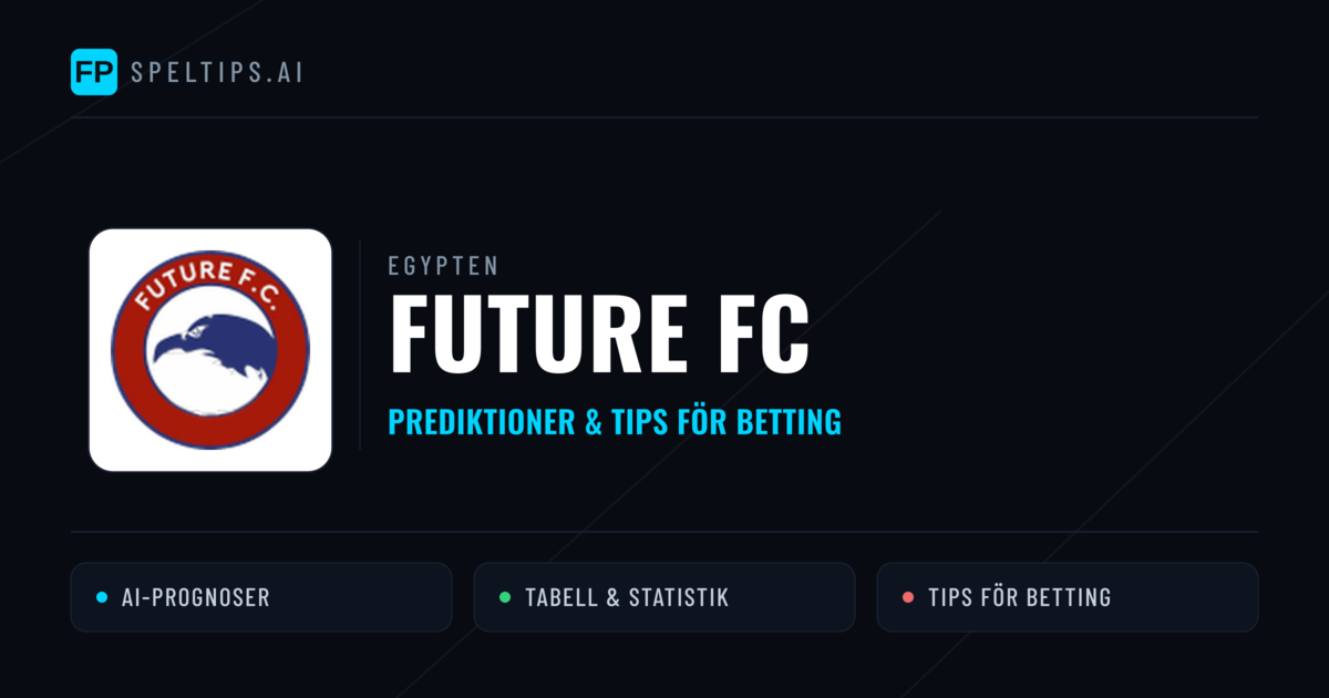 Future FC Prognoser & Statistik