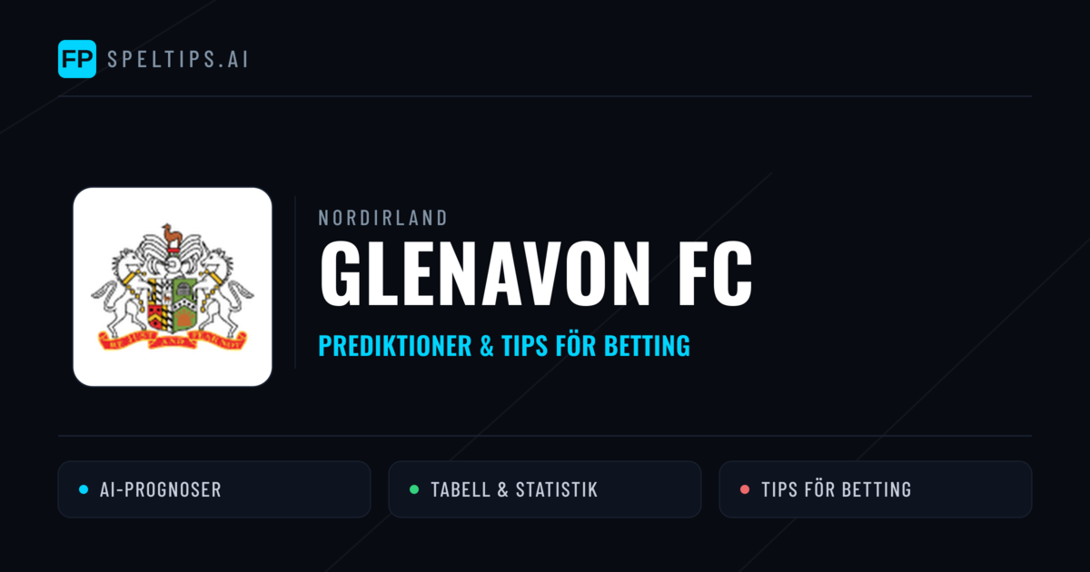 Glenavon FC Prognoser & Statistik