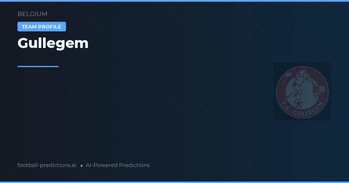 Gullegem Prognoser & Statistik