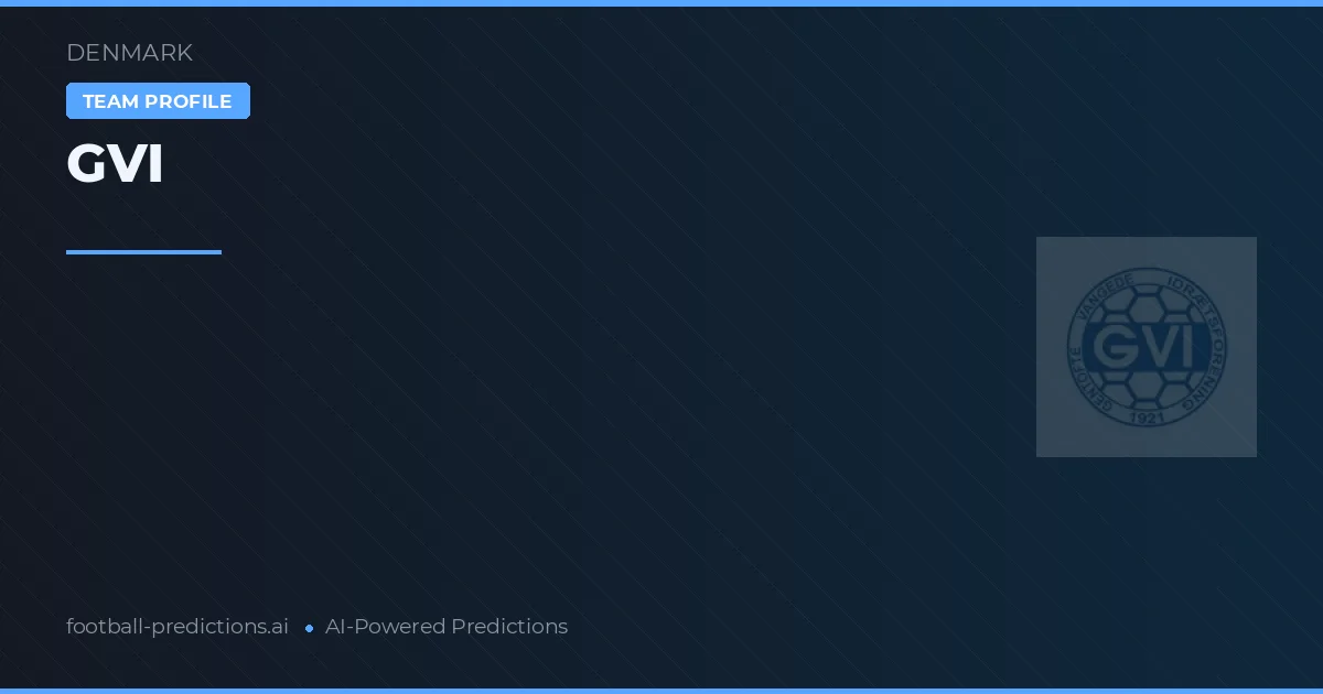 GVI Prognoser & Statistik