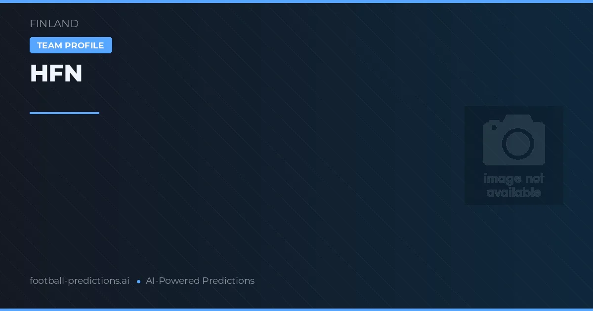 HFN Prognoser & Statistik