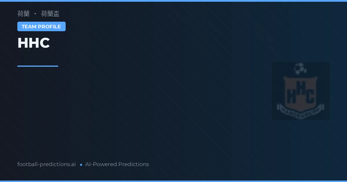 HHC Prognoser & Statistik