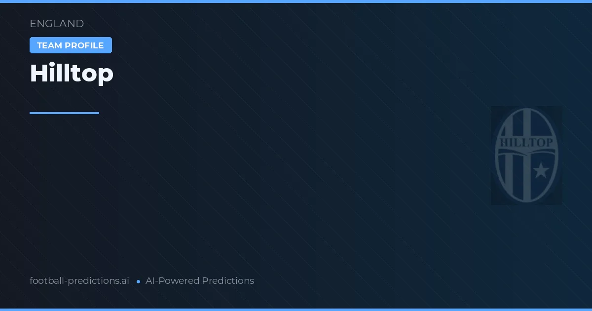 Hilltop Prognoser & Statistik