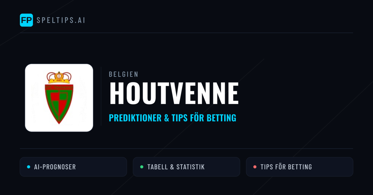 Houtvenne Prognoser & Statistik
