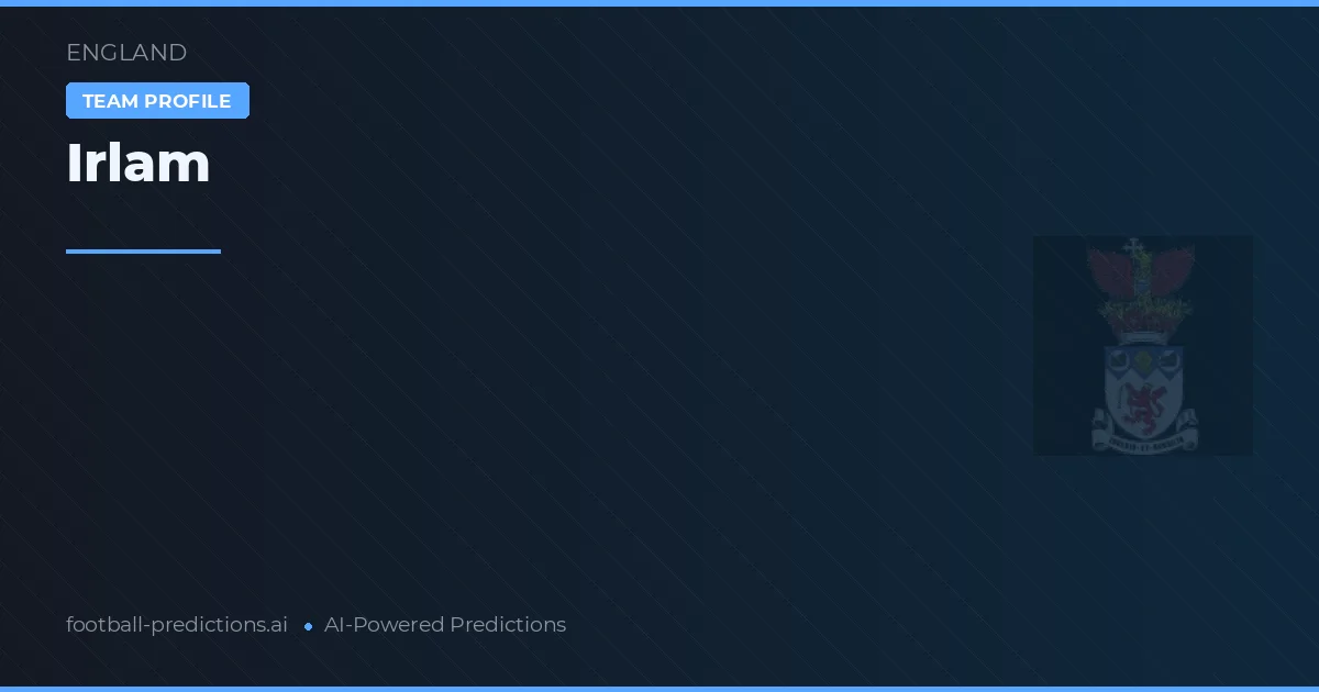 Irlam Prognoser & Statistik