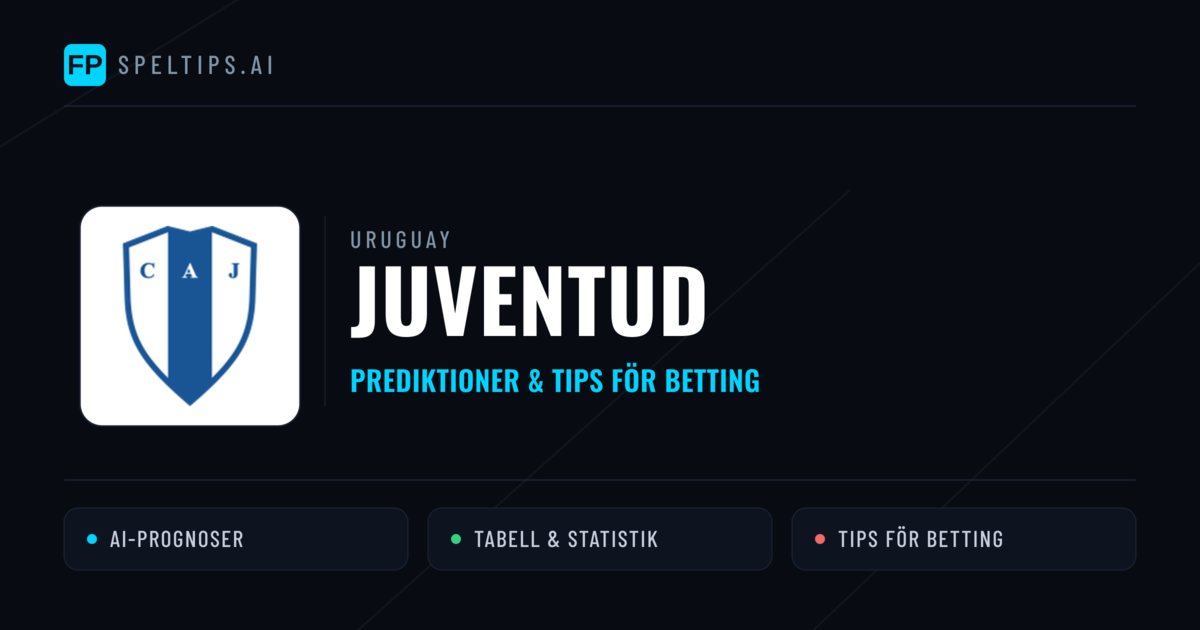 Juventud Prognoser & Statistik