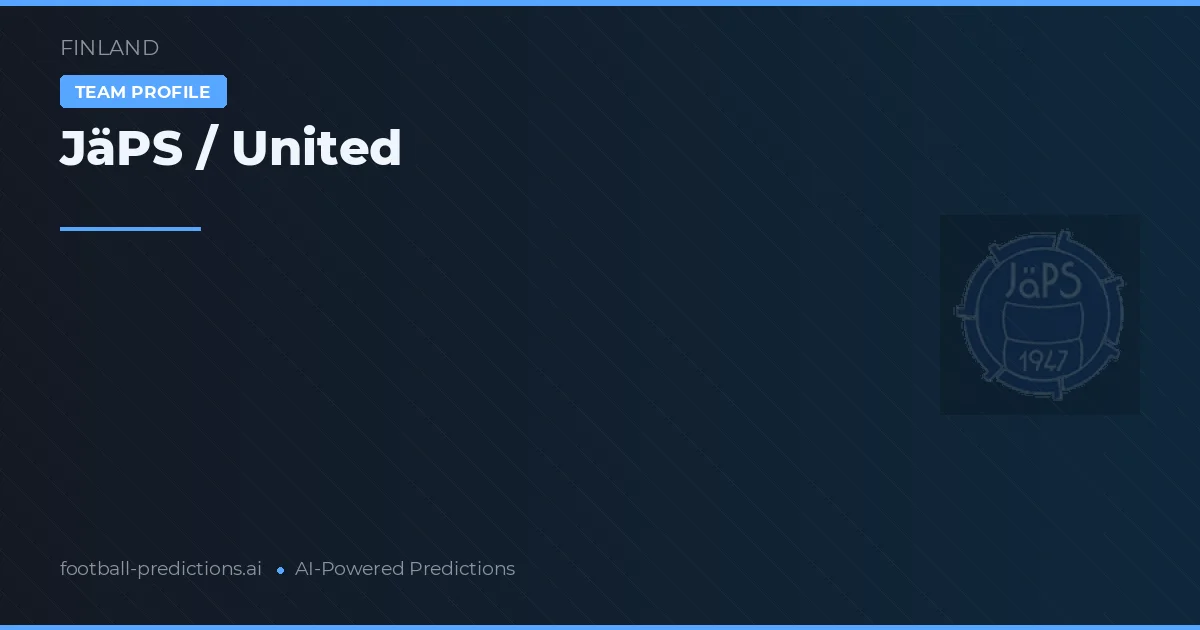JäPS / United Prognoser & Statistik