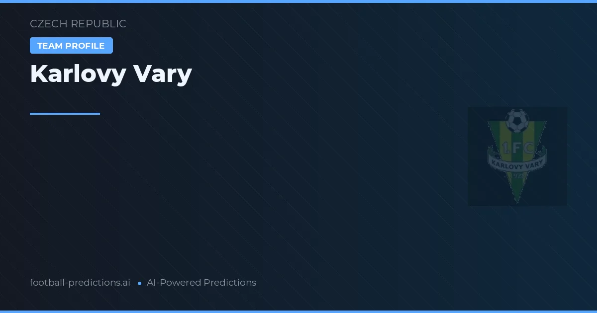 Karlovy Vary Prognoser & Statistik