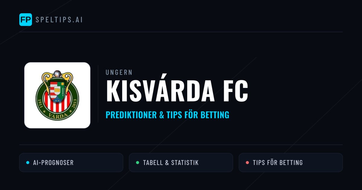 Kisvárda FC Prognoser & Statistik