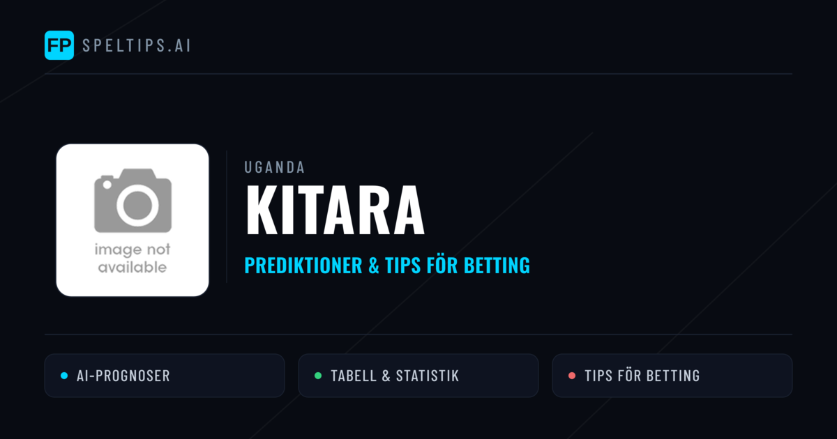 Kitara Prognoser & Statistik