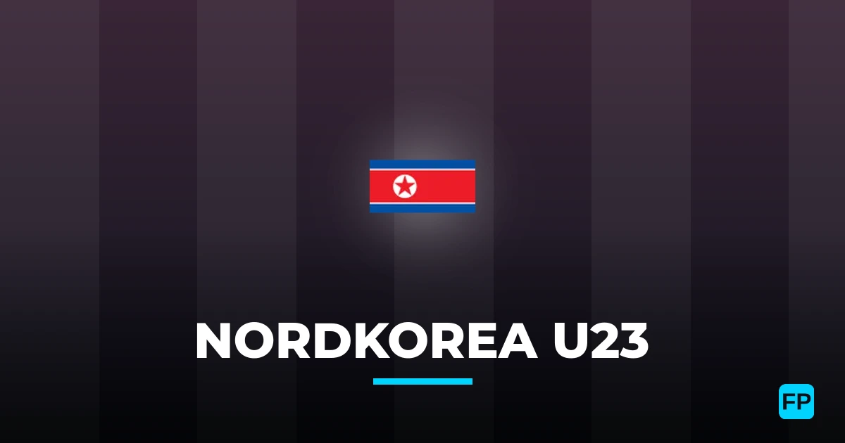 Nordkorea U23 Prognoser & Statistik