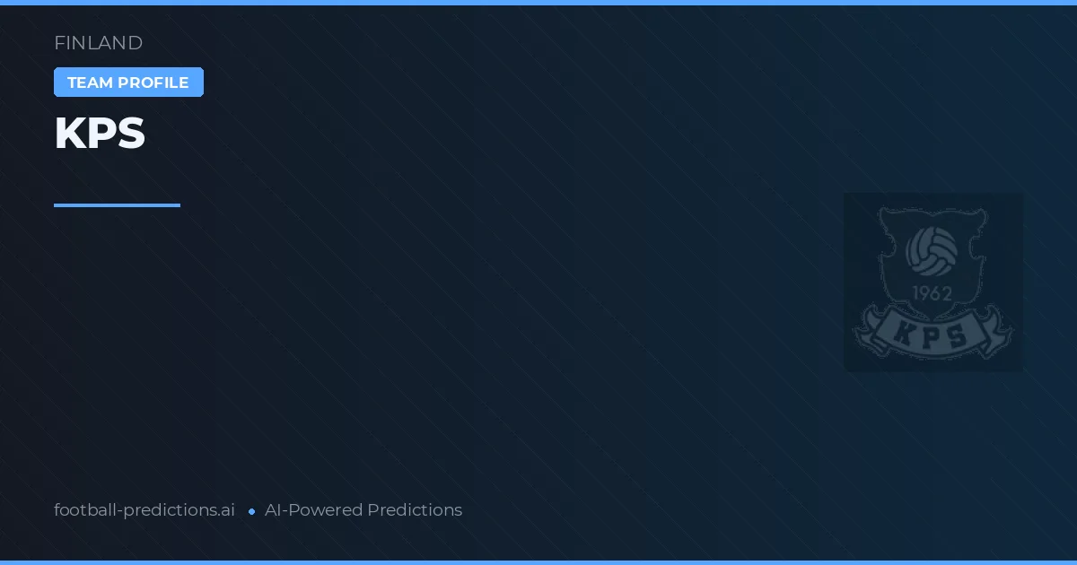KPS Prognoser & Statistik