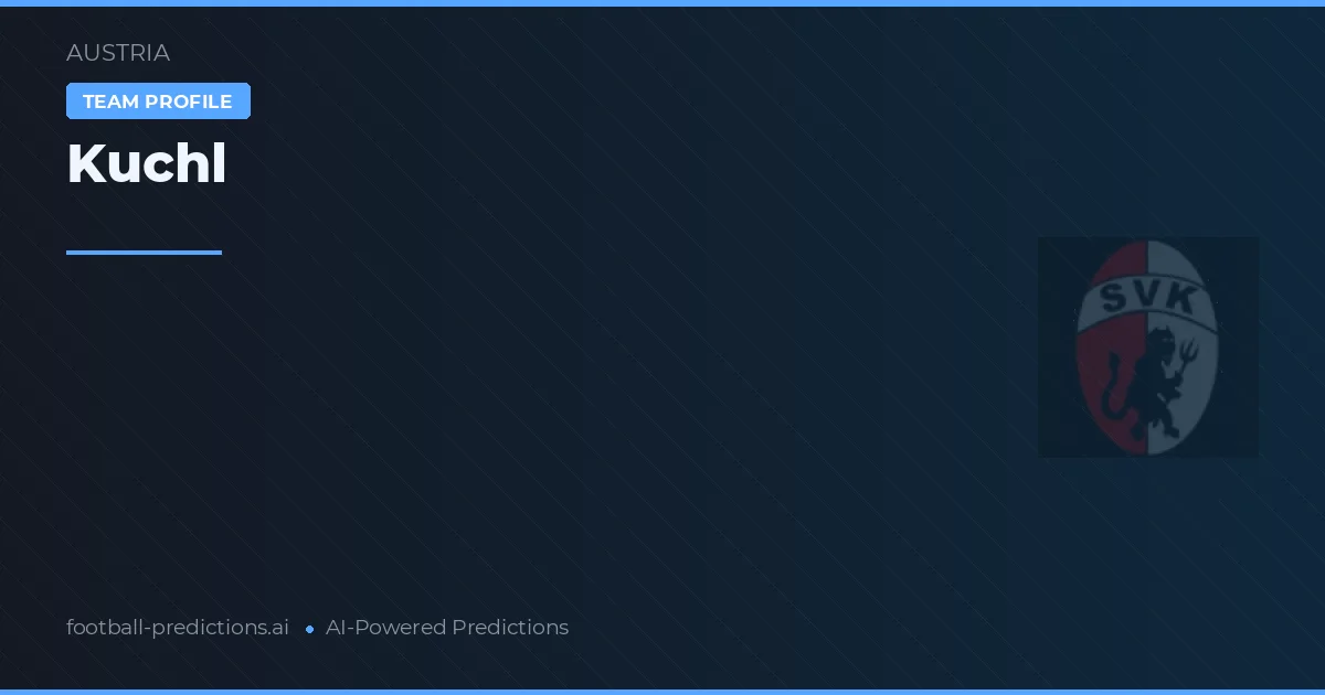 Kuchl Prognoser & Statistik