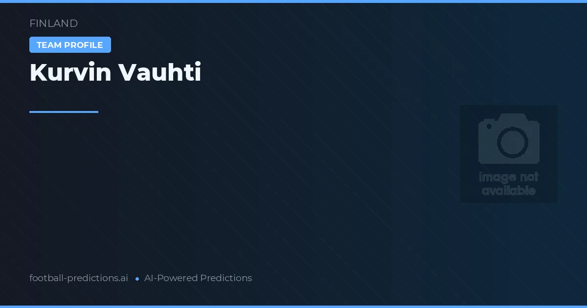 Kurvin Vauhti Prognoser & Statistik