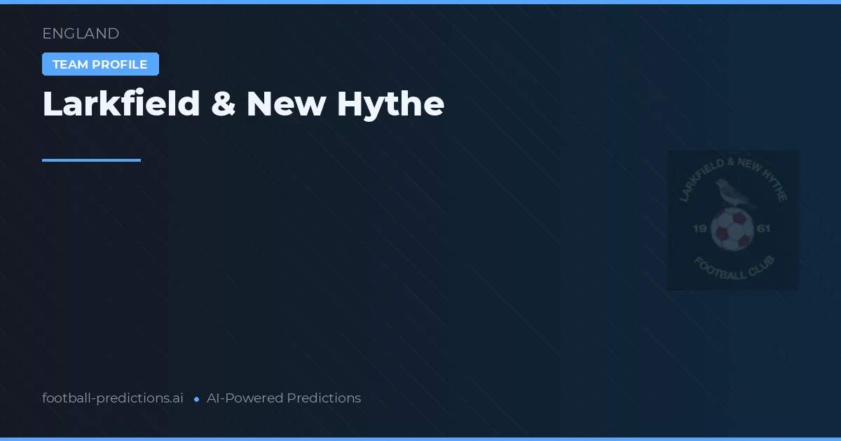 Larkfield & New Hythe Prognoser & Statistik