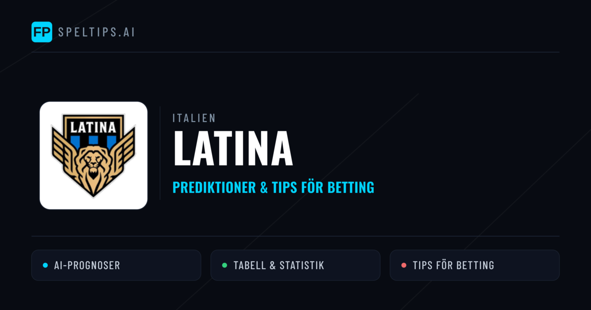 Latina Prognoser & Statistik