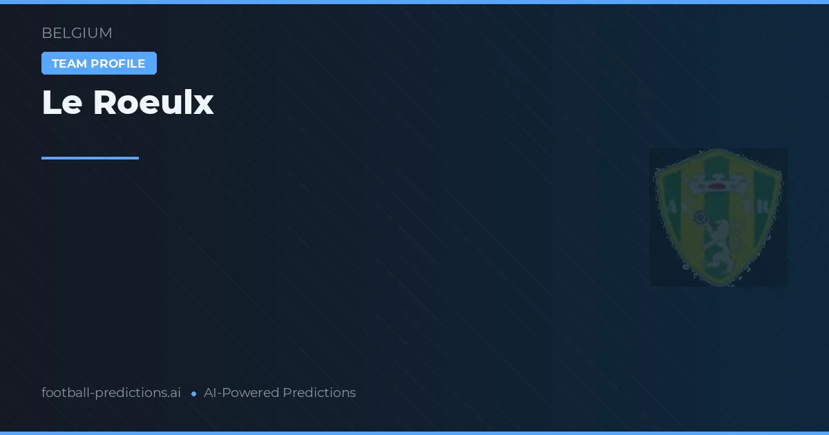Le Roeulx Prognoser & Statistik
