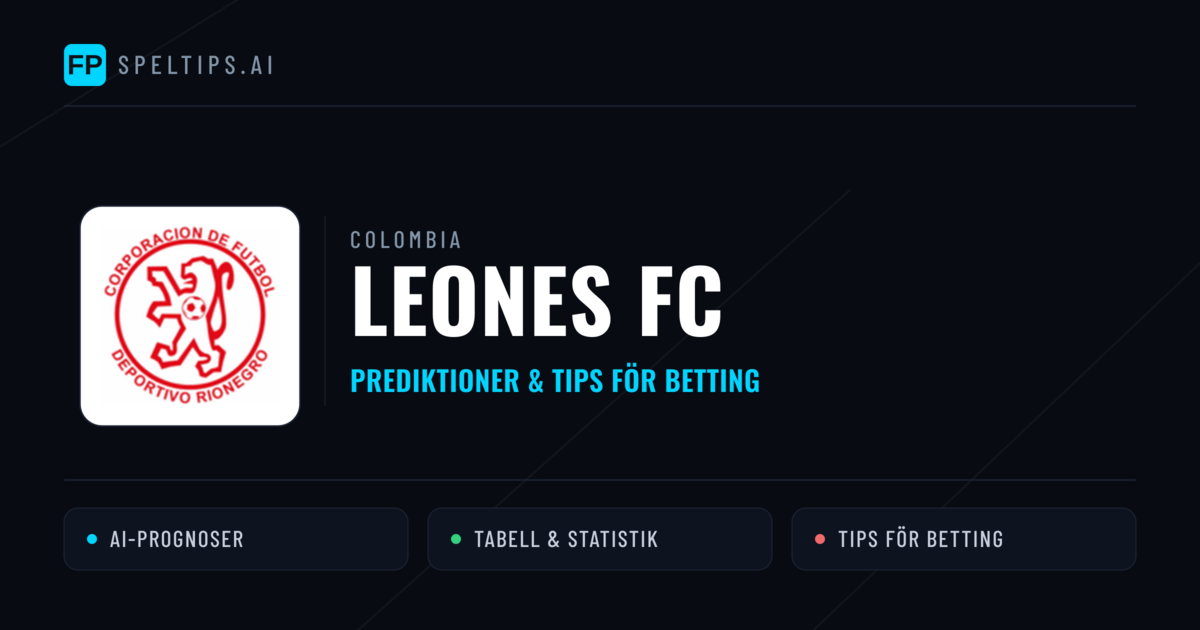 Leones FC Prognoser & Statistik