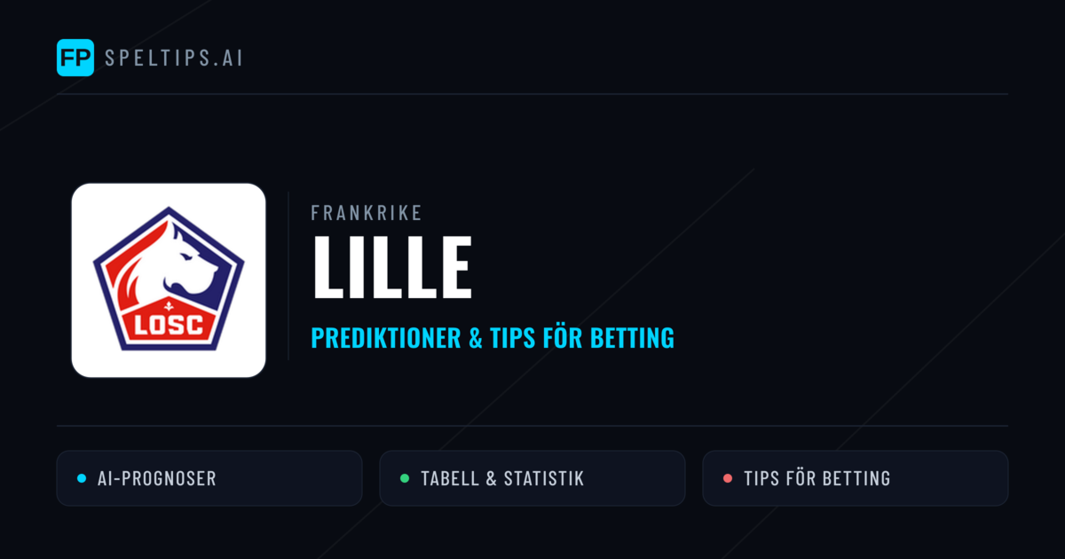Lille Prognoser & Statistik