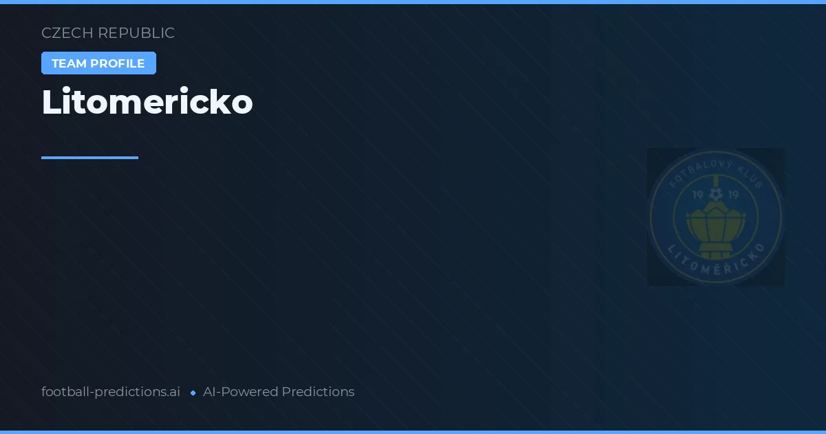 Litomericko Prognoser & Statistik