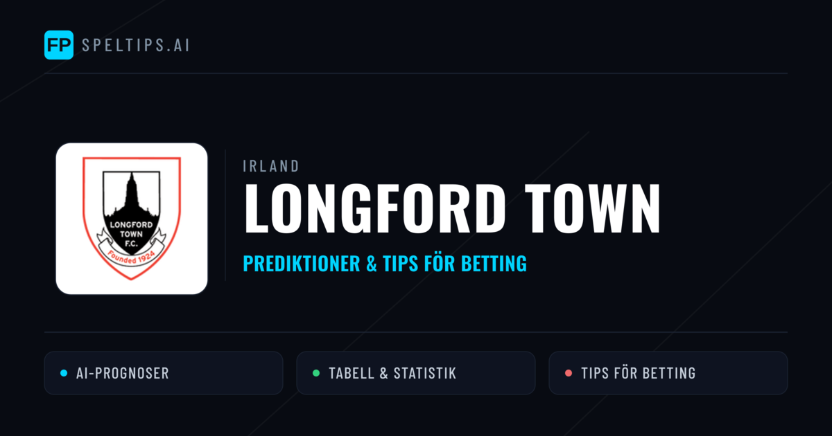 Longford Town Prognoser & Statistik