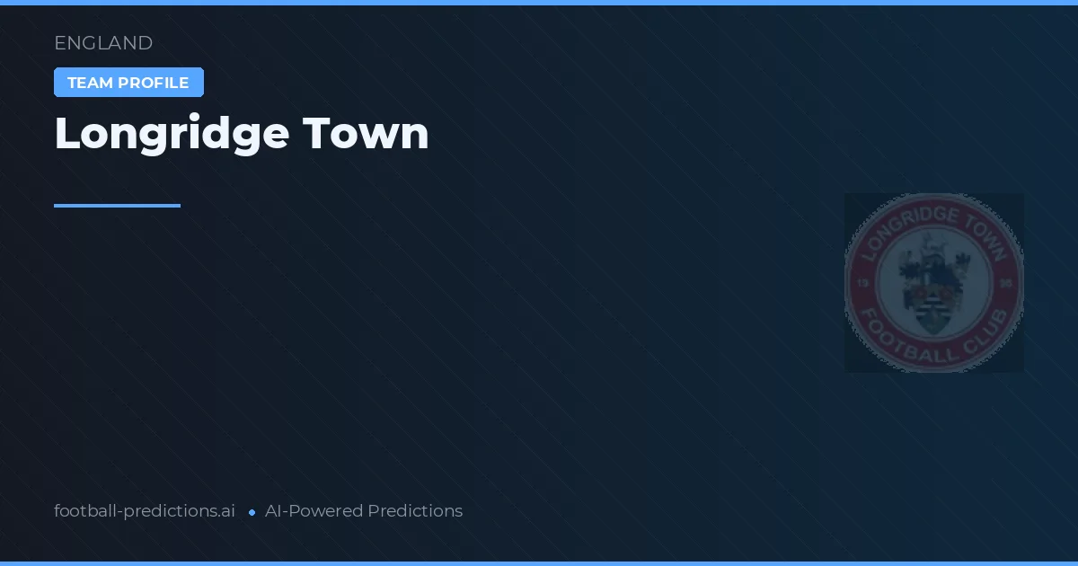 Longridge Town Prognoser & Statistik