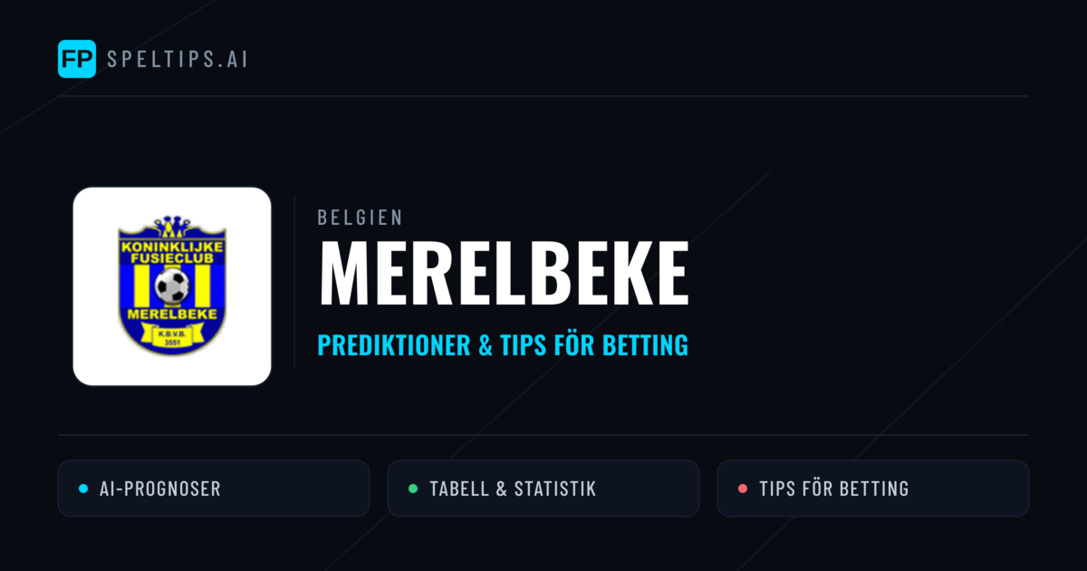 Merelbeke Prognoser & Statistik